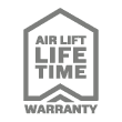 Air Lift Lifetime Warranty logo