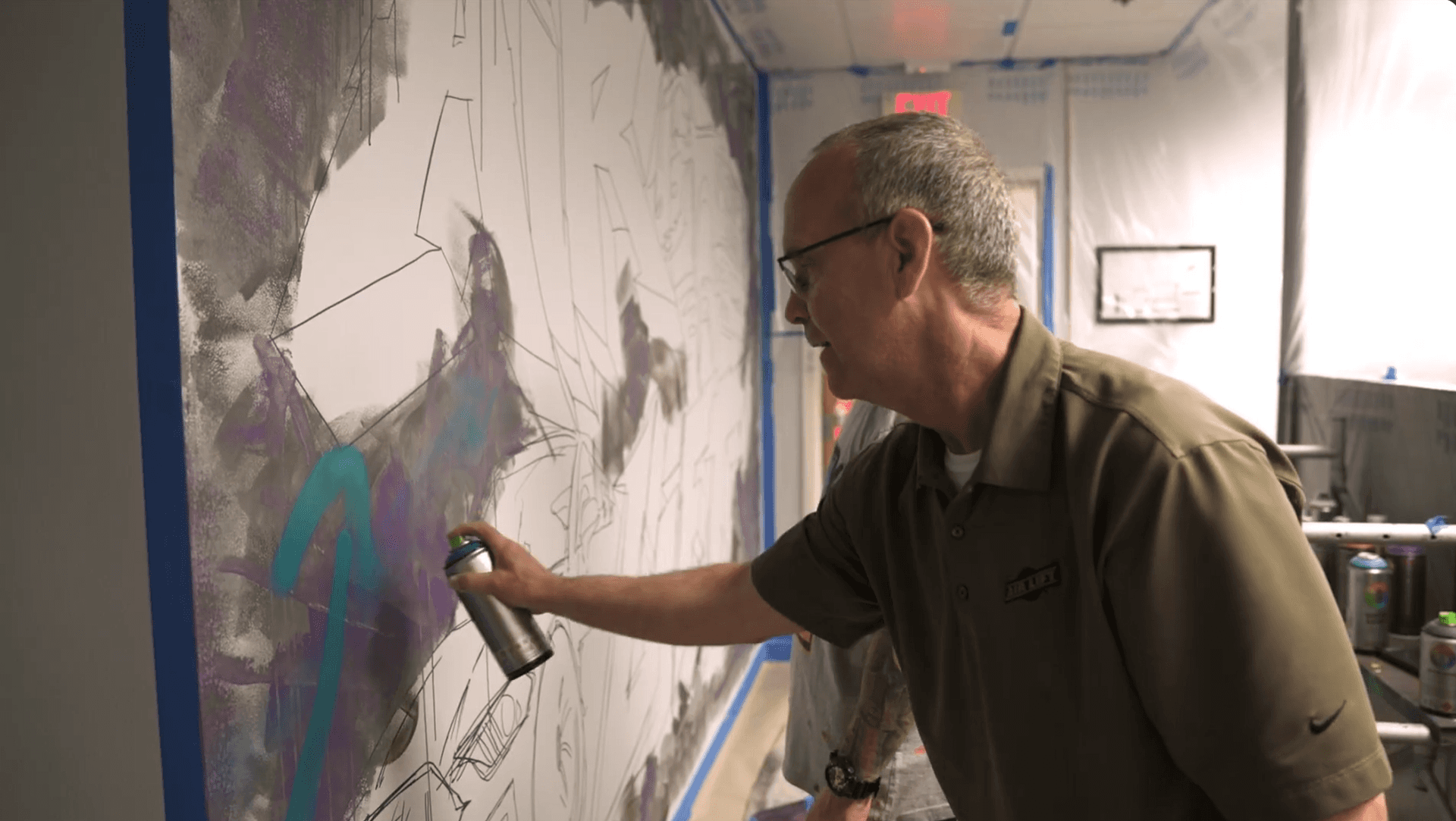 Air Lift Employees wall Mural