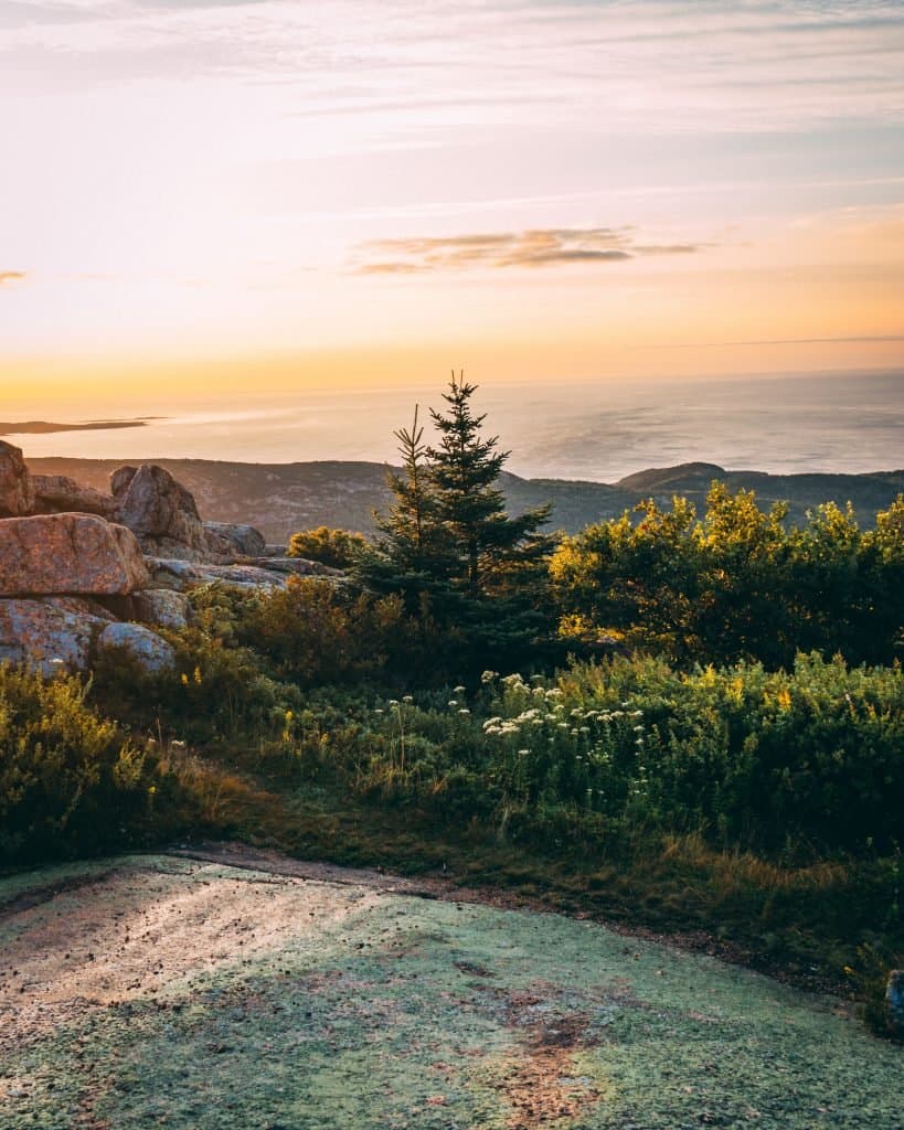 Cadillac Mountain in Acadia National Park